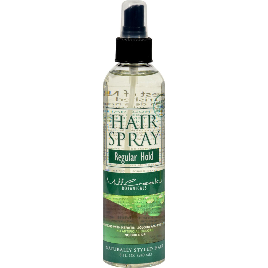 Mill Creek Hair Spray Regular Hold - 8 Fl Oz - Maras Green